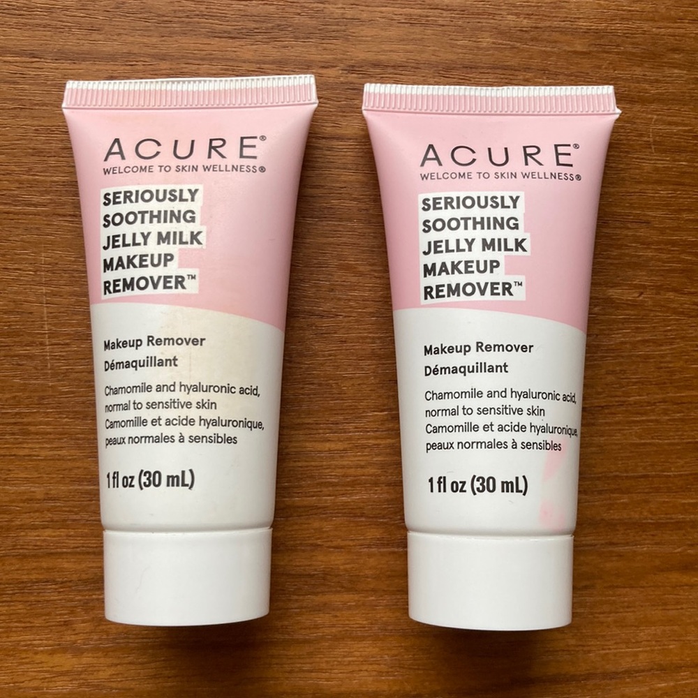 ACURE Jelly Milk Makeup Remover NEW